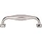 Top Knobs TK722BSN Contour Pull 3 3/4 Inch Center to Center in Brushed Satin Nickel