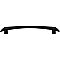 Top Knobs TK784BLK Edgewater Pull 6-5/16 Inch Center to Center in Flat Black