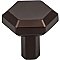 Top Knobs TK791ORB Lydia Knob 1 1/8 Inch in Oil Rubbed Bronze