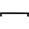 Top Knobs TK798BLK Lydia Appliance Pull 12 Inch Center to Center in Flat Black