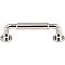 Top Knobs TK822PN Lily Pull 3 3/4 Inch Center to Center in Polished Nickel