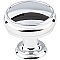 Top Knobs TK832PC Eden Large Knob 1 3/8 Inch in Polished Chrome