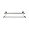 Top Knobs TUSC11PTA Tuscany Bath Towel Bar 30 Inch Double in Pewter Antique