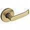 Baldwin 5460V034RMR Individual Contemporary Estate Lever without Rosettes