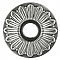 Baldwin 5119452 Pair of Estate Rosettes for Privacy Functions