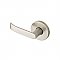 Baldwin 5460V150LDM Contemporary Left Handed Half Dummy Lever with Contemporary Rose and Concealed Screws