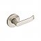 Baldwin 5460V150RDM Contemporary Right Handed Half Dummy Lever with Contemporary Rose and Concealed Screws