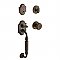 Baldwin 85305402ENTR Canterbury Single Cylinder Sectional Entryset with Interior Knob for Active Door
