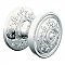 Baldwin K006260MR Pair of Estate Knobs without Rosettes