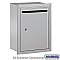 Salsbury 2245AP Letter Box Includes Commercial Lock Standard Recessed Mounted Private Access