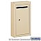 Salsbury 2260SP Letter Box Includes Commercial Lock Slim Surface Mounted Private Access