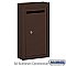 Salsbury 2260ZP Letter Box Includes Commercial Lock Slim Surface Mounted Private Access