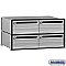 Salsbury 2404 Data Distribution System Aluminum Box 4 Doors