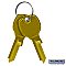 Salsbury 3399 Key Blanks for Standard Locks of Cluster Box Units Box of 50
