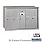 Salsbury 3505ARU Vertical Mailbox 5 Doors Recessed Mounted USPS Access