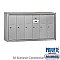 Salsbury 3506ASP Vertical Mailbox 6 Doors Surface Mounted Private Access