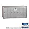 Salsbury 3507ARP Vertical Mailbox 7 Doors Recessed Mounted Private Access