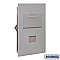 Salsbury 3600C5-ARU Collection Unit for 5 Door High 4B+ Mailbox Units Rear Loading USPS Access