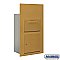 Salsbury 3600C6-GFU Collection Unit for 6 Door High 4B+ Mailbox Units Front Loading USPS Access