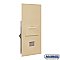 Salsbury 3600C7-SRP Collection Unit for 7 Door High 4B+ Mailbox Units Rear Loading Private Access