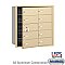 Salsbury 3610SFU 4B+ Horizontal Mailbox 10 B Doors 9 usable Front Loading USPS Access