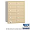 Salsbury 3612SRP 4B+ Horizontal Mailbox 12 B Doors Rear Loading Private Access