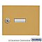 Salsbury 3651GLD Replacement Door and Lock Standard A Size for 4B+ Horizontal Mailbox with 2 Keys