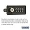 Salsbury 3682 Resettable Combination Lock for 4B+ Horizontal Mailbox Door