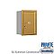 Salsbury 3706S-1PGRP 4C Horizontal Mailbox 6 Door High Unit 23 1/2 Inches Single Column Stand Alone Parcel Locker 1 PL6 Rear Loading Private Access