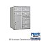 Salsbury 3710D-06ARP 4C Horizontal Mailbox 10 Door High Unit 37 1/2 Inches Double Column 6 MB2 Doors / 1 PL6 Rear Loading Private Access