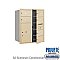 Salsbury 3710D-06SFP 4C Horizontal Mailbox 10 Door High Unit 37 1/2 Inches Double Column 6 MB2 Doors / 1 PL6 Front Loading Private Access