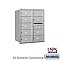 Salsbury 3710D-09ARU 4C Horizontal Mailbox 10 Door High Unit 37 1/2 Inches Double Column 9 MB2 Doors Rear Loading USPS Access