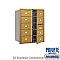 Salsbury 3710D-09GFP 4C Horizontal Mailbox 10 Door High Unit 37 1/2 Inches Double Column 9 MB2 Doors Front Loading Private Access