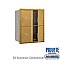 Salsbury 3710D-4PGFP 4C Horizontal Mailbox 10 Door High Unit 37 1/2 Inches Double Column Stand Alone Parcel Locker 4 PL5's Front Loading Private Access
