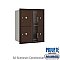 Salsbury 3710D-4PZFP 4C Horizontal Mailbox 10 Door High Unit 37 1/2 Inches Double Column Stand Alone Parcel Locker 4 PL5's Front Loading Private Access
