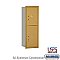 Salsbury 3711S-2PGRU 4C Horizontal Mailbox 11 Door High Unit 41 Inches Single Column Stand Alone Parcel Locker 1 PL5 and 1 PL6 Rear Loading USPS Access