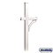 Salsbury 4370WHT Deluxe Post 1 Sided In Ground Mounted for Roadside Mailbox