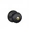 Schlage F54AND716 F-Series Andover Keyed Entrance Door Knob Set
