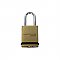 Schlage KS43F3200 Brass Padlock from the 43 Series - Cylinder Sold Separately