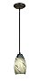 Access Lighting 28012-1C-ORB/BLUSKY Sydney 1 Light Glass Pendant 