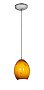 Access Lighting 28023-1C-BS/ASKY Sydney 1 Light FireBird Glass Pendant 
