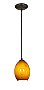 Access Lighting 28023-1C-ORB/ASKY Sydney 1 Light FireBird Glass Pendant 