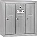 Salsbury 3503ASU Vertical Mailbox 3 Doors Surface Mounted USPS Access