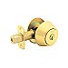 Yale Lock 8203 820 New Traditions Single Cylinder Deadbolt in Polished Brass