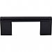 Top Knobs M1054 Princetonian Bar Pull 3 Inch Center to Center in Flat Black