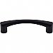 Top Knobs M1129 Hidra Pull 3 3/4 Inch Center to Center in Flat Black