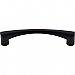 Top Knobs M1132 Hidra Pull 5 1/16 Inch Center to Center in Flat Black