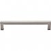 Top Knobs M1155 Square Bar Pull 6-5/16 Inch Center to Center in Brushed Satin Nickel