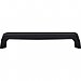 Top Knobs M1171 Tapered Bar Pull 6 5/16 Inch Center to Center in Flat Black
