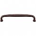 Top Knobs M1186 Charlotte Pull 6 Inch Center to Center in Patina Rouge